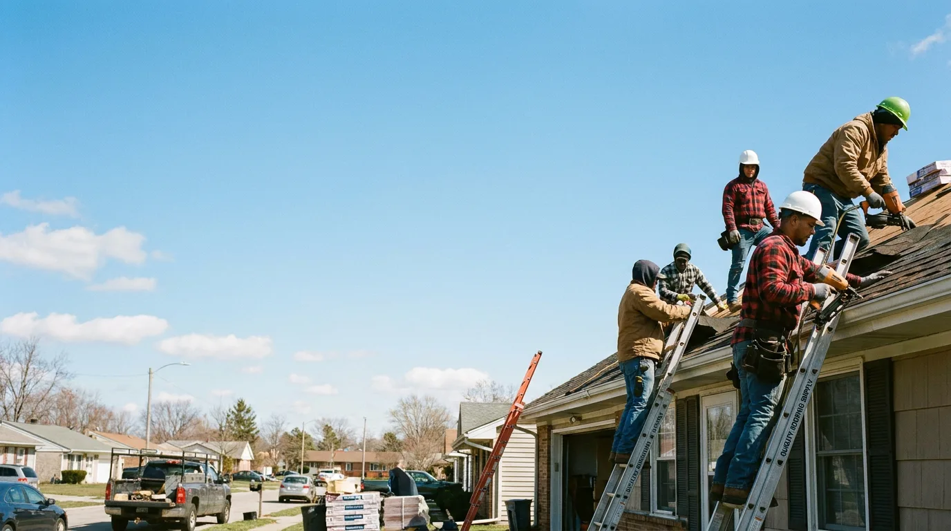 Roofing in Overpeck, OH near me